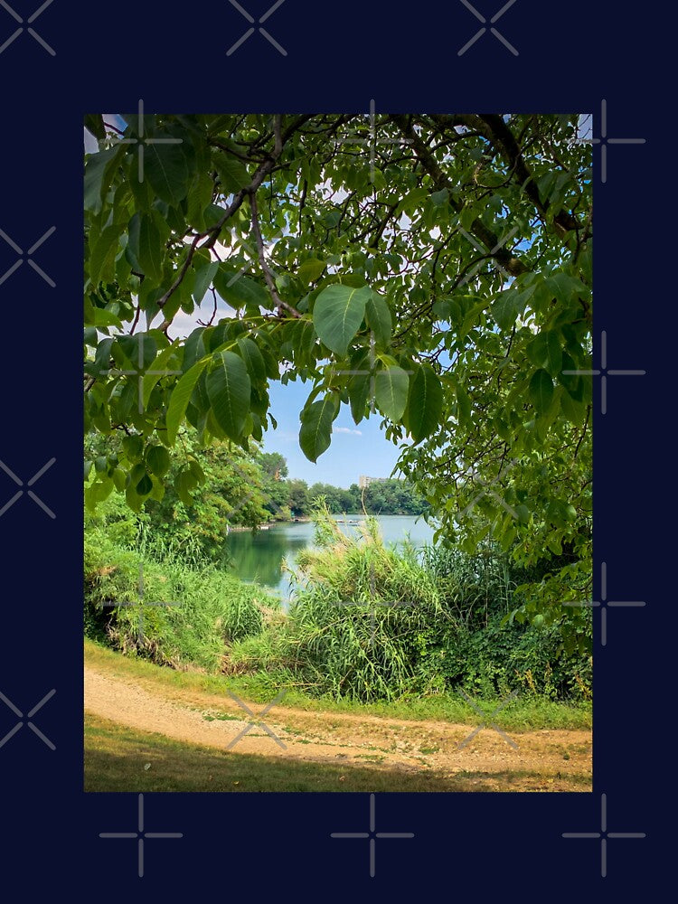 Nature Park Lake Trees Relax by eleonoraingrid T-Shirts, Hoodie, Sweatshirt | BlankRebels.com (Image 3)
