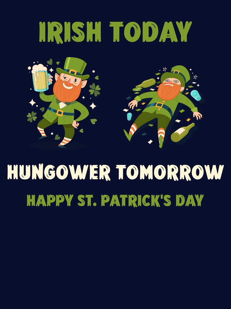 Funny St. Patrick's Day Design by Boogzapparel T-Shirts, Hoodie, Sweatshirt | BlankRebels.com (Image 3)