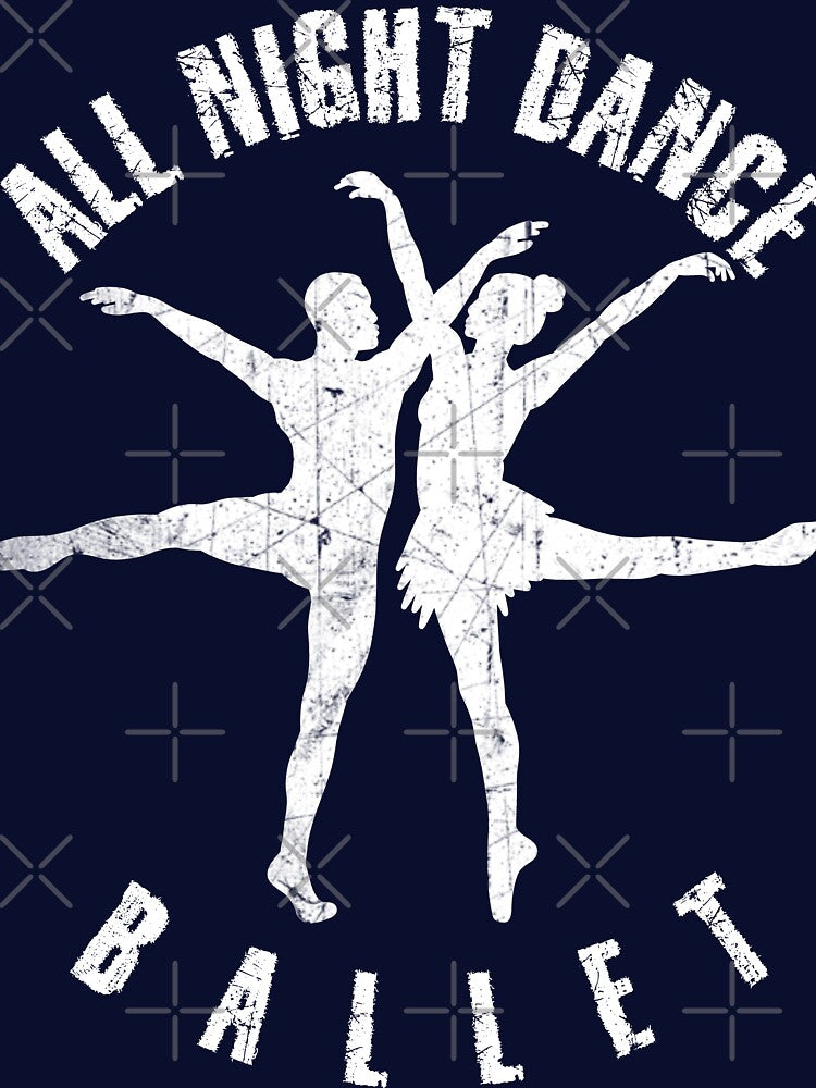 White silhouette of a couple dancing ballet by HarridanCreates T-Shirts, Hoodie, Sweatshirt | BlankRebels.com (Image 3)