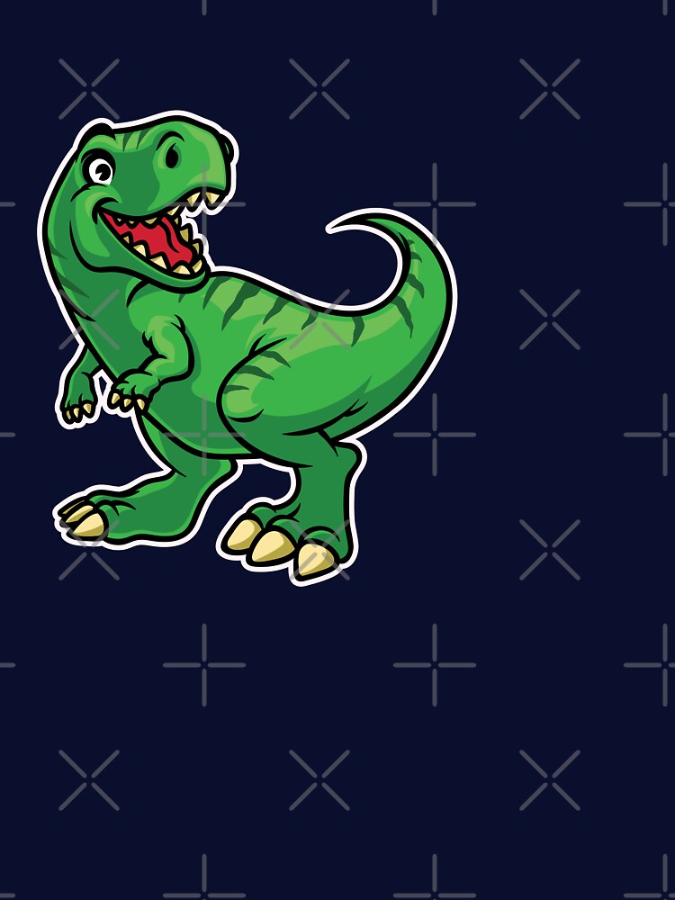 Cute Tyrannosaurus rex Happy Dinosaur by PosterpartyCo T-Shirts, Hoodie, Sweatshirt | BlankRebels.com (Image 3)