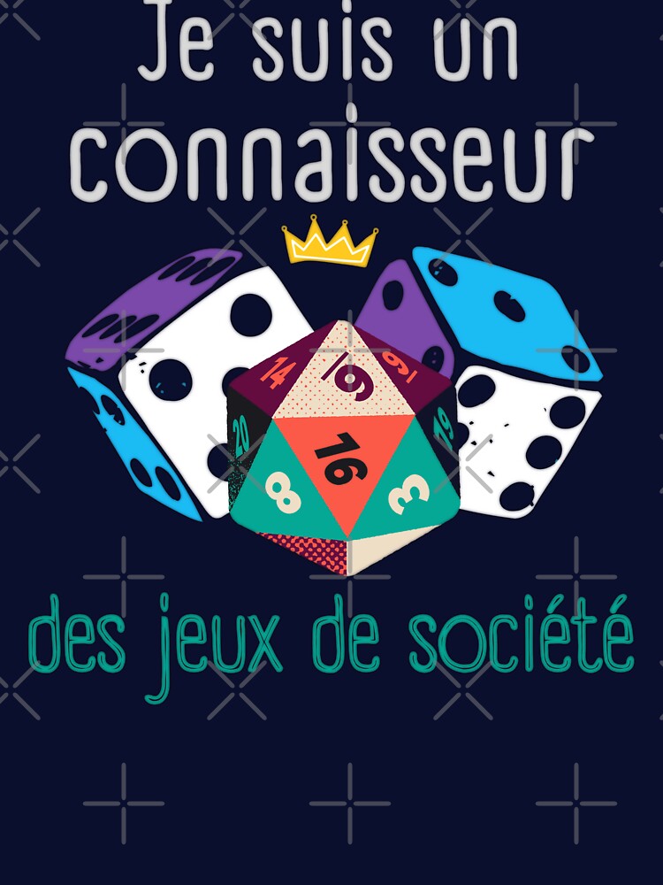 Je suis un connaisseur des jeux de société by InverseArt T-Shirts, Hoodie, Sweatshirt | BlankRebels.com (Image 3)