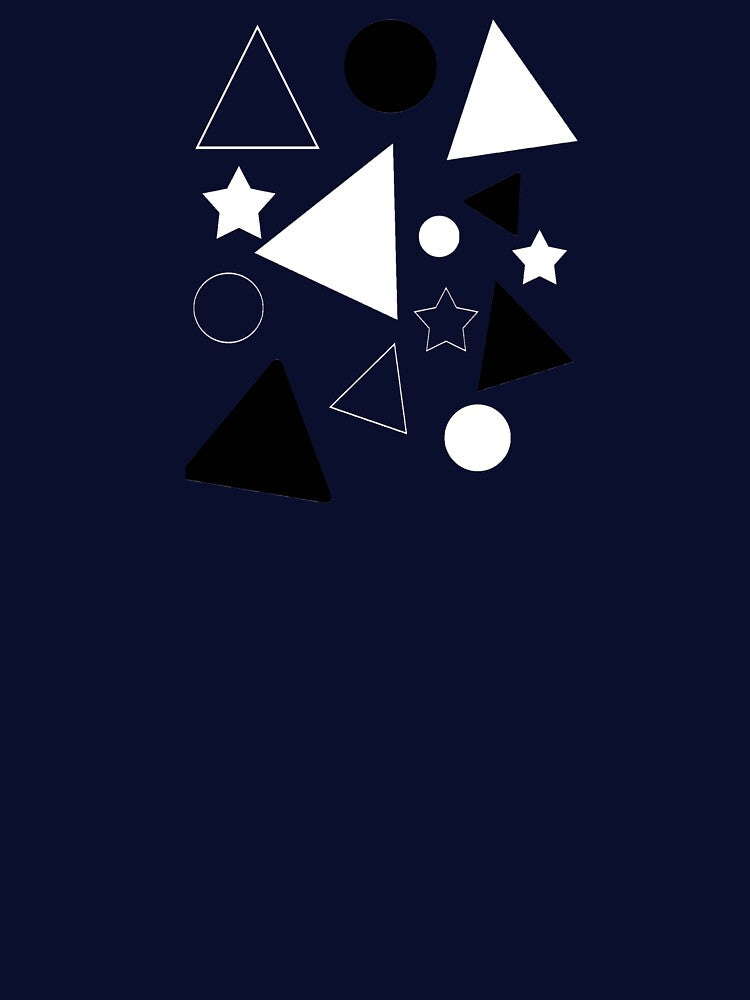 Triangle black and white by Dwindell T-Shirts, Hoodie, Sweatshirt | BlankRebels.com (Image 3)