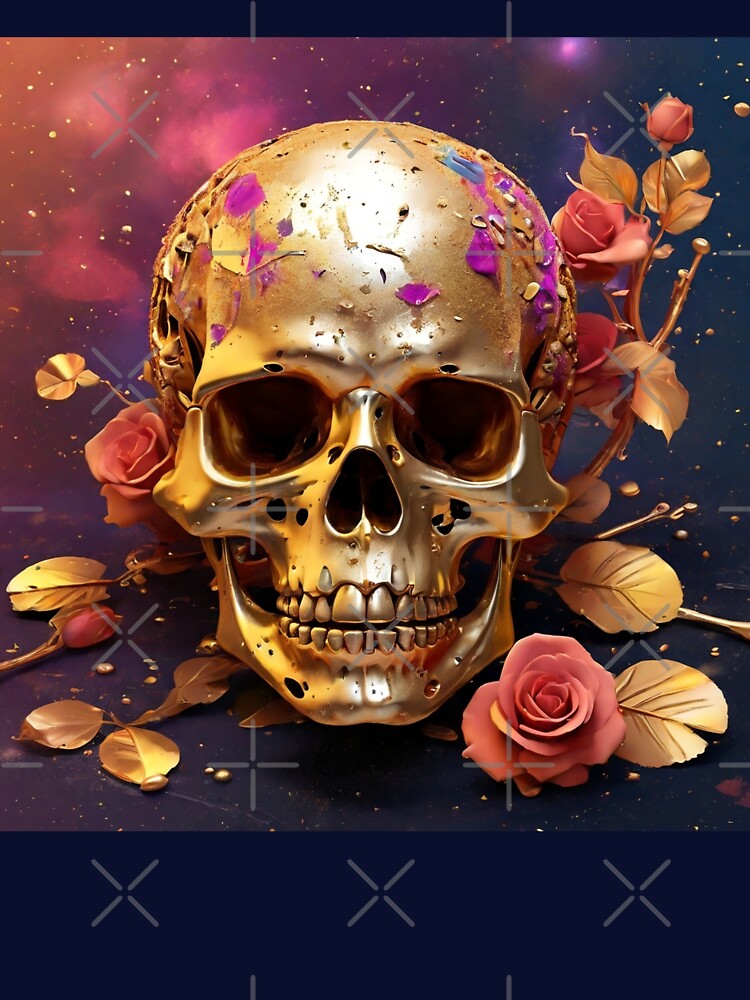 Gold Skull by ProfArtStudio T-Shirts, Hoodie, Sweatshirt | BlankRebels.com (Image 3)