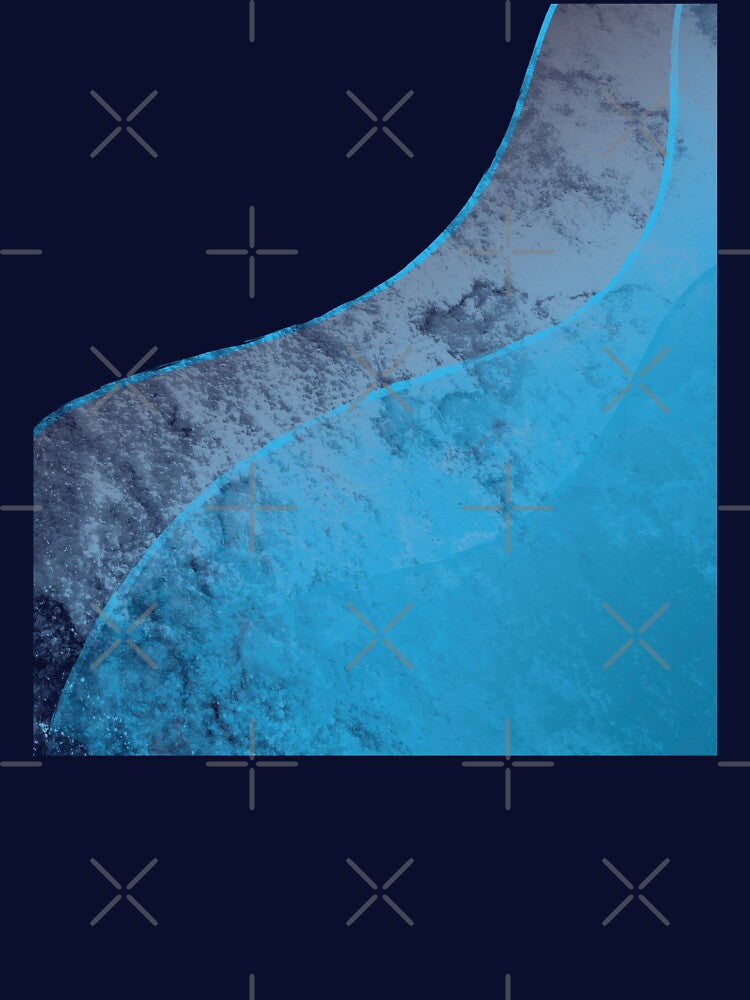 Calm Blue | Dark by Wintre2 T-Shirts, Hoodie, Sweatshirt | BlankRebels.com (Image 3)