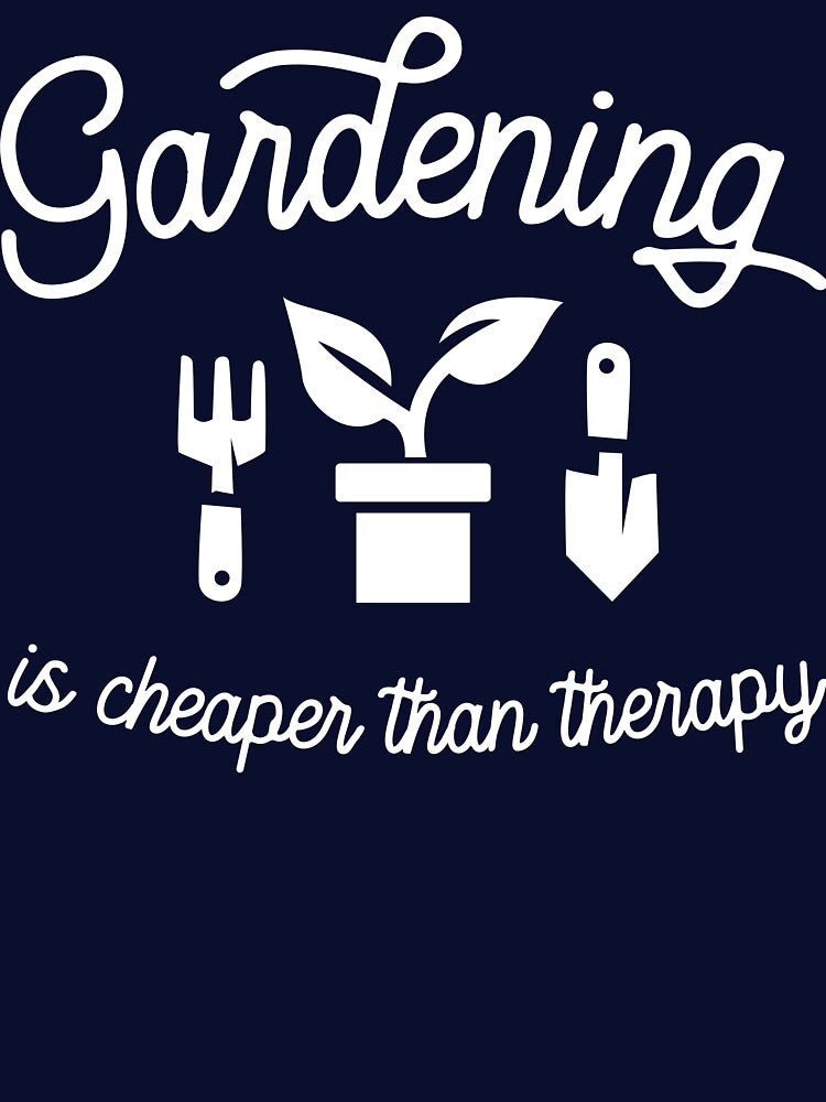 Gardening is Cheaper Than Therapy by BOOST Design + Marketing T-Shirts, Hoodie, Sweatshirt | BlankRebels.com (Image 3)