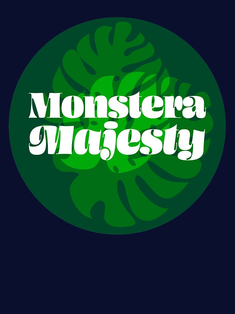 Monstera Majesty Green Circle by hannahasprey T-Shirts, Hoodie, Sweatshirt | BlankRebels.com (Image 3)
