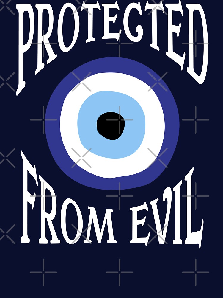 Evil Eye Charm Protection Symbol Protected From Evil by RazorDezign T-Shirts, Hoodie, Sweatshirt | BlankRebels.com (Image 3)