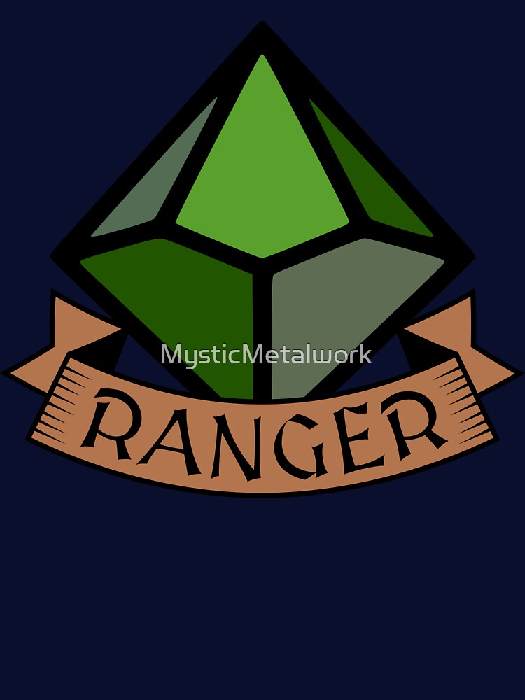 Ranger Hit Die by MysticMetalwork T-Shirts, Hoodie, Sweatshirt | BlankRebels.com (Image 3)