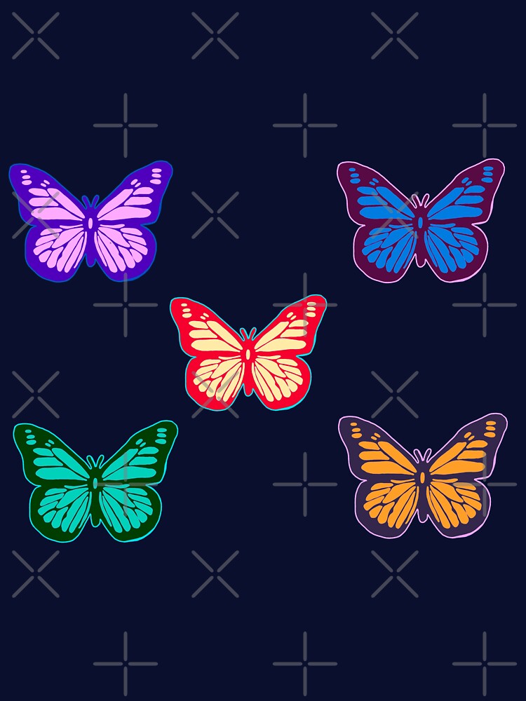 mariposas by f1vp T-Shirts, Hoodie, Sweatshirt | BlankRebels.com (Image 3)