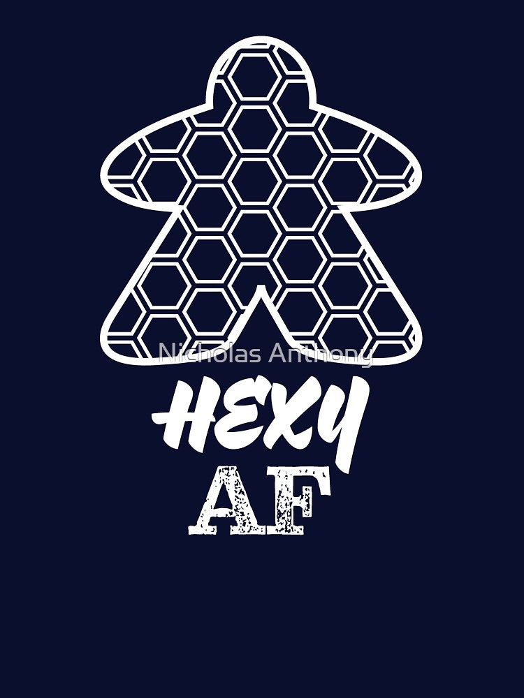 Hexagon Sexy AF Board Game Meeple by Nicholas Anthony T-Shirts, Hoodie, Sweatshirt | BlankRebels.com (Image 3)