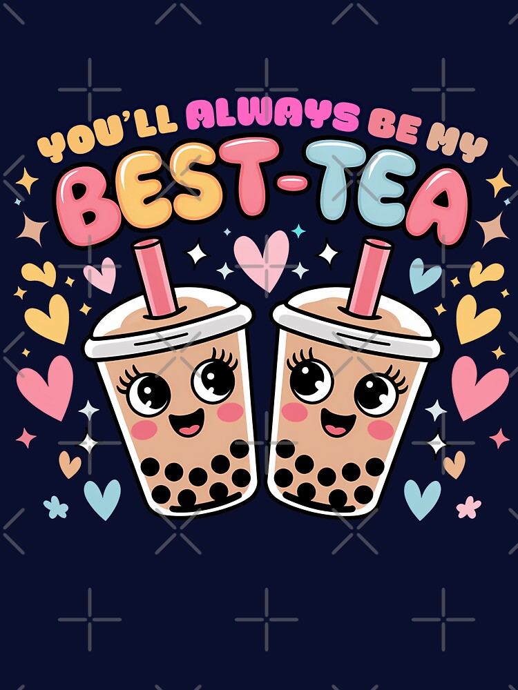 Cute Bubble Tea Lovers Design – Best Tea Cartoon Art by TheRamesCo T-Shirts, Hoodie, Sweatshirt | BlankRebels.com (Image 3)