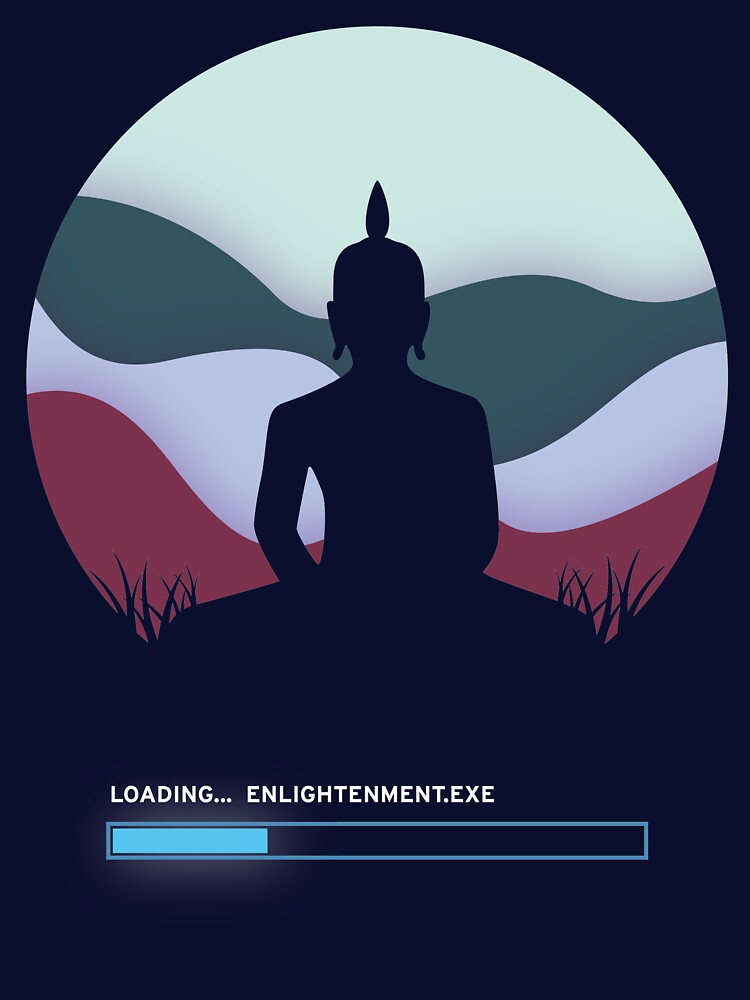 Loading...  enlightenment.exe by GeekLvl20 T-Shirts, Hoodie, Sweatshirt | BlankRebels.com (Image 3)