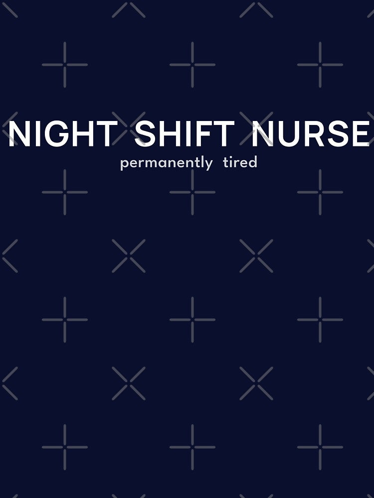 Night Shift Nurse Tee – Permanently Tired Nurse Life by vizzionary Hoodie, Sweatshirt | BlankRebels.com (Image 3)