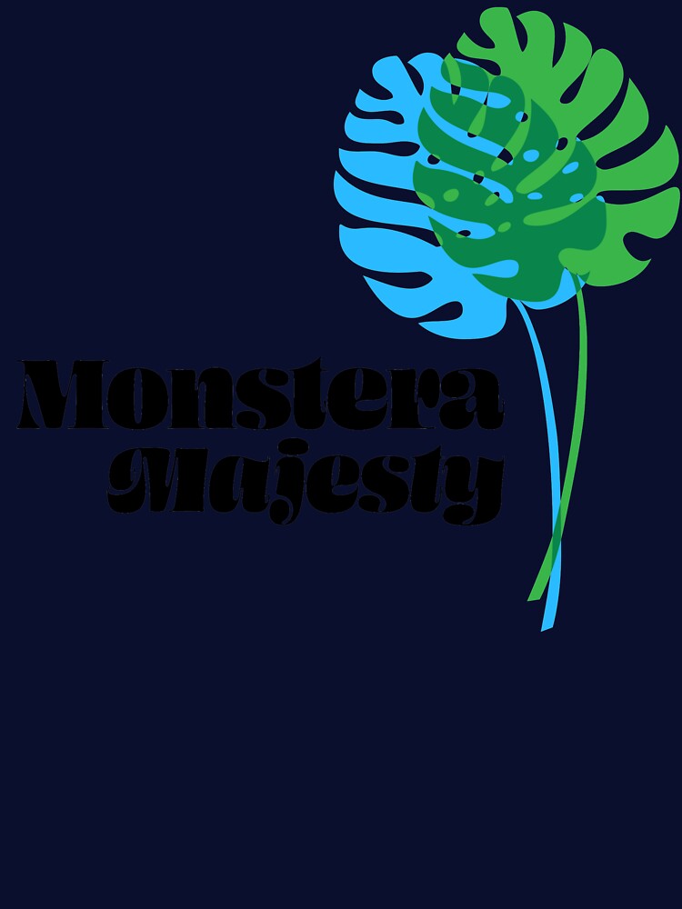 Monstera Majesty Green by hannahasprey T-Shirts, Hoodie, Sweatshirt | BlankRebels.com (Image 3)