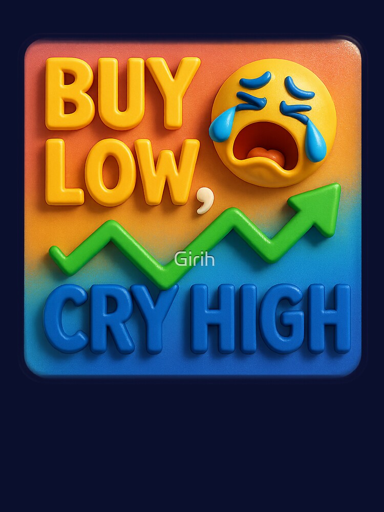 Investing with humor – Buy Low, Cry High by Girih T-Shirts, Hoodie, Sweatshirt | BlankRebels.com (Image 3)