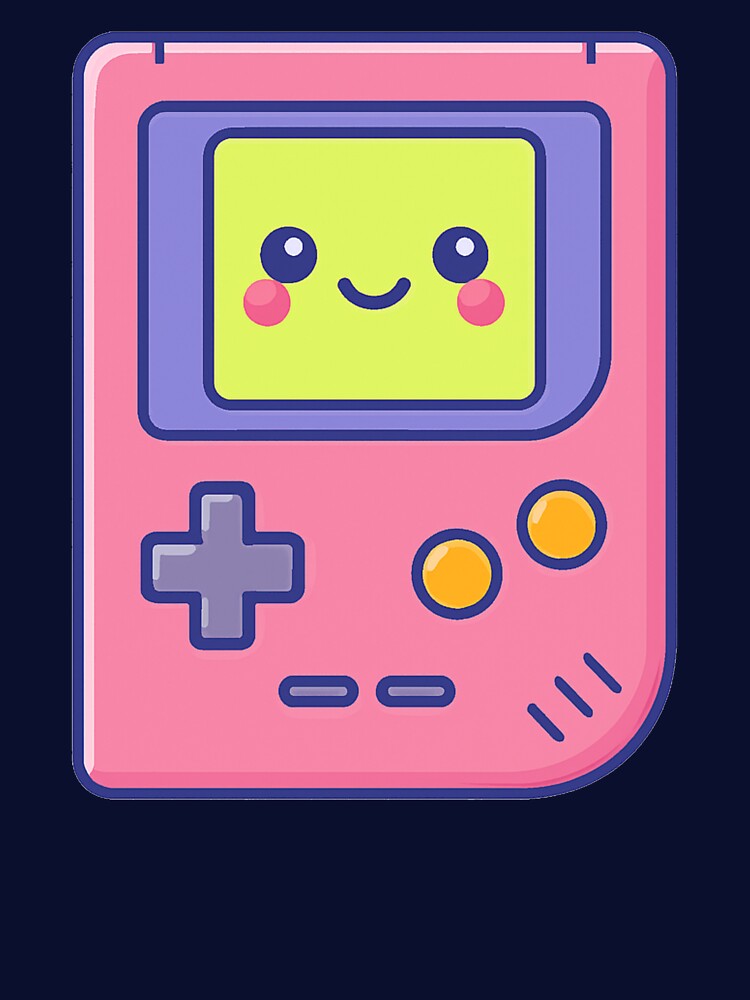Cute Retro Game Cartridge Illustration by E.D.CH designs.