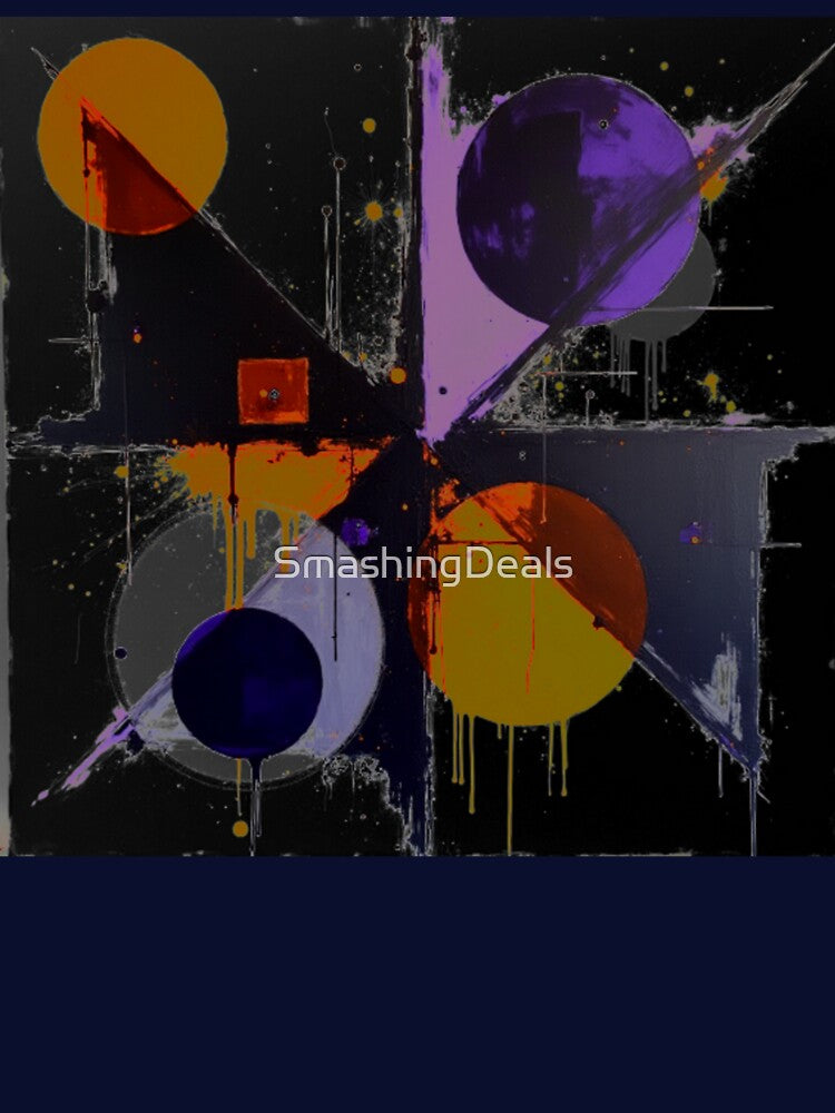 orbital tension black light colorful geometric abstract design by SmashingDeals T-Shirts, Hoodie, Sweatshirt (Image 3)