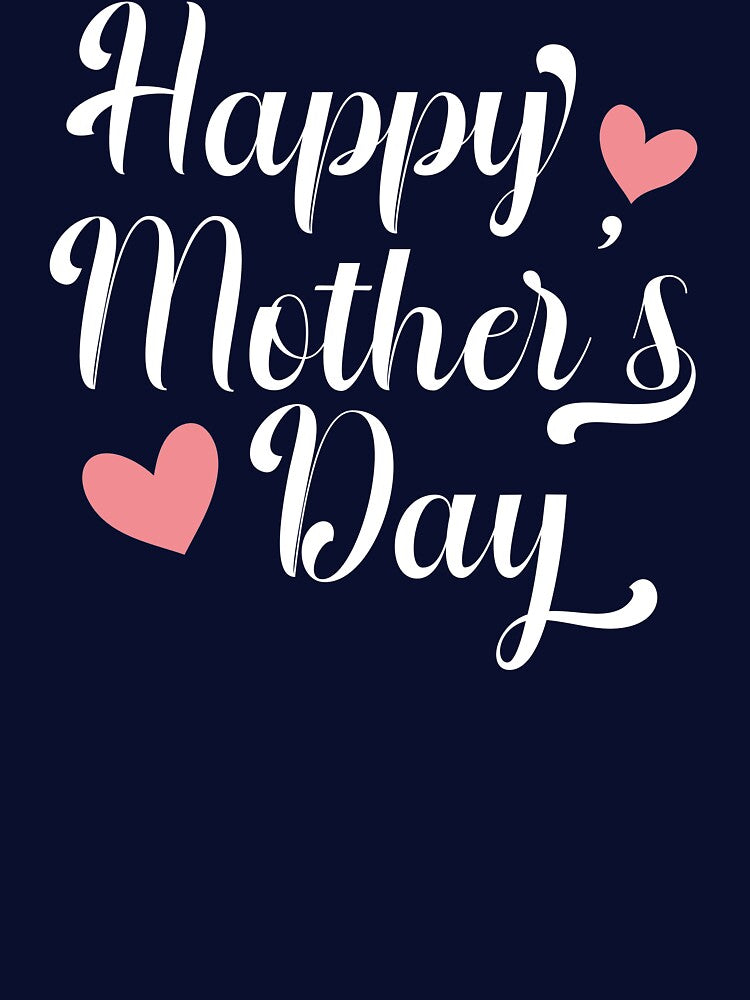 Simple and Elegant Happy Mother's Day Calligraphy by Hommie9977 T-Shirts, Hoodie, Sweatshirt | BlankRebels.com (Image 3)