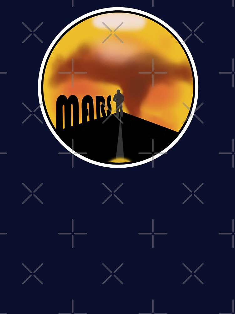 Follow the road to the Red Planet, Mars. by Geomoon T-Shirts, Hoodie, Sweatshirt | BlankRebels.com (Image 3)