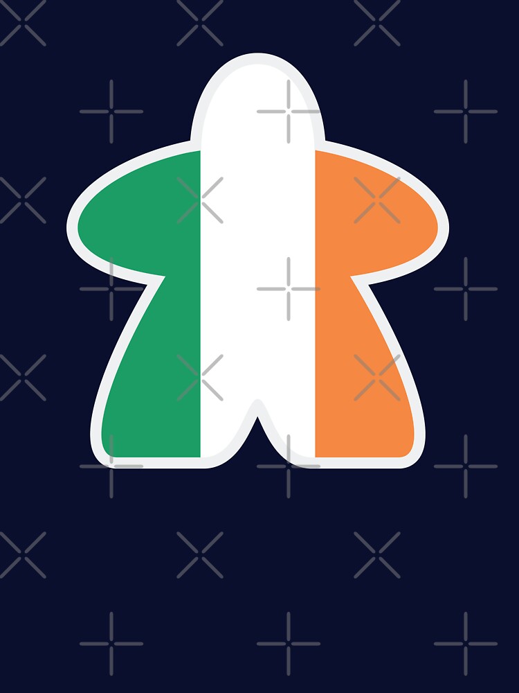 Ireland Meeple by brainthought T-Shirts, Hoodie, Sweatshirt | BlankRebels.com (Image 3)