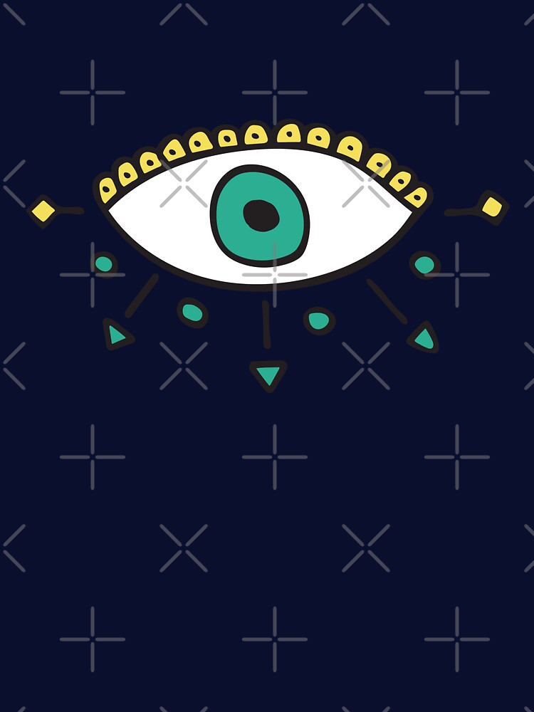 Green Evil Eye Royal "Success" by Mystikaa T-Shirts, Hoodie, Sweatshirt | BlankRebels.com (Image 3)