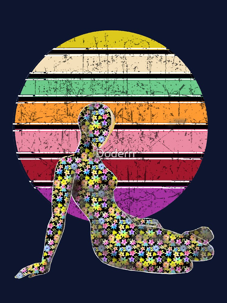 Aesthetic Yoga, Retro yoga, Best art yoga for life ever, Anime Yoga Design.. by Dodern T-Shirts, Hoodie, Sweatshirt (Image 3)