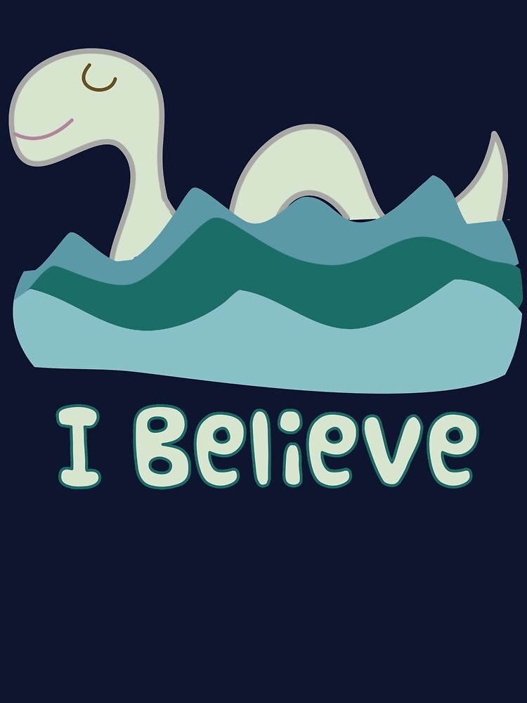 I Believe in Lake Monsters by awkwarddesignco
