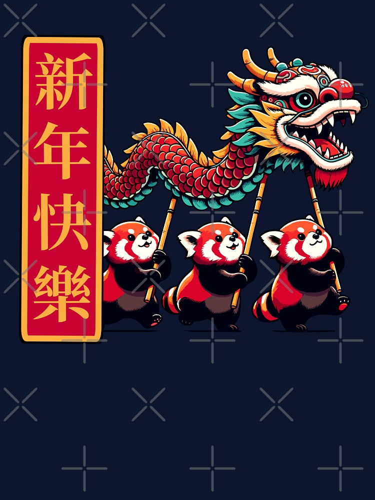 Chinese New Year Dragon Dance, Year of Snake 2025 by LeChocoholic T-Shirts, Hoodie, Sweatshirt | BlankRebels.com (Image 3)