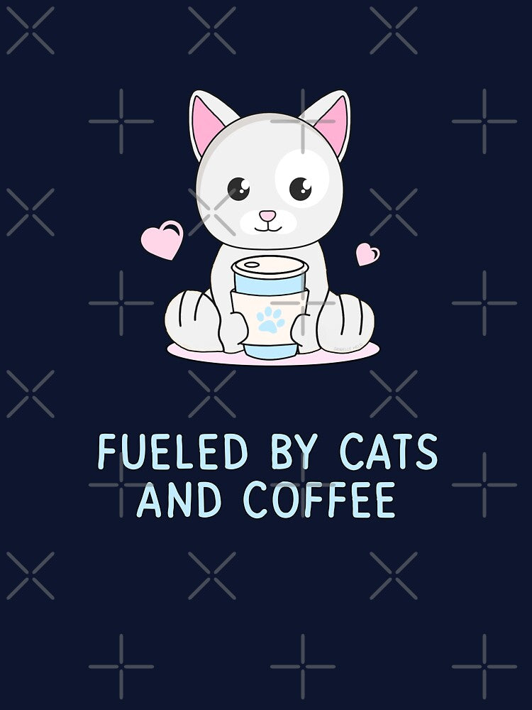 Fueled Cats & Coffee T-Shirts, Hoodie, Sweatshirt