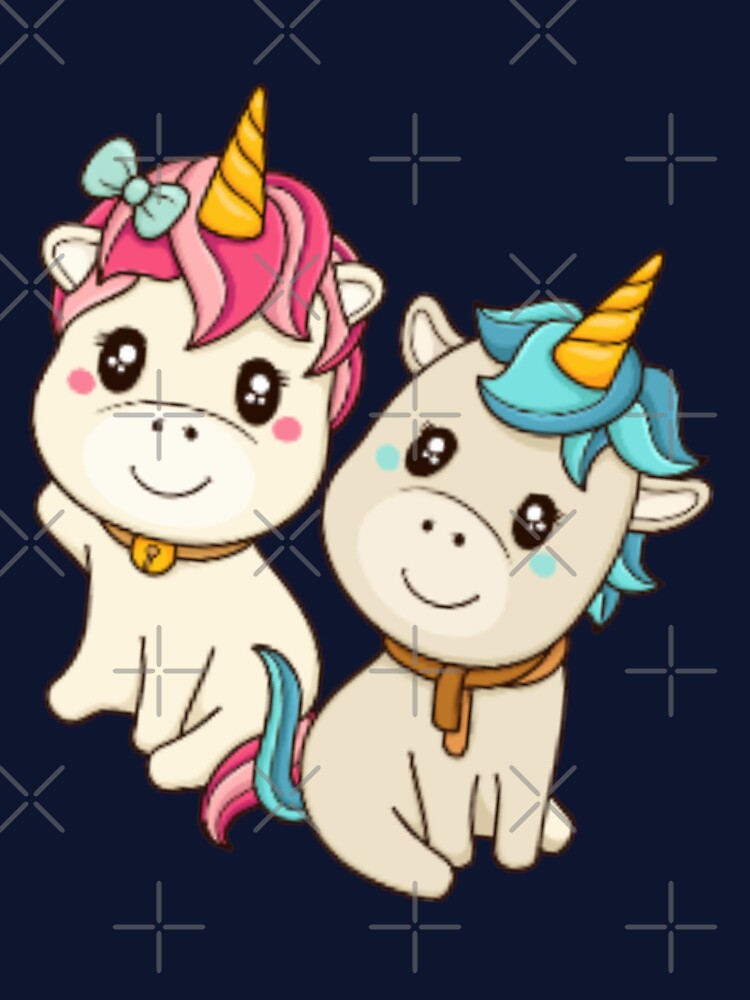 Twins Unicorn by Moni3572 T-Shirts, Hoodie, Sweatshirt | BlankRebels.com (Image 3)