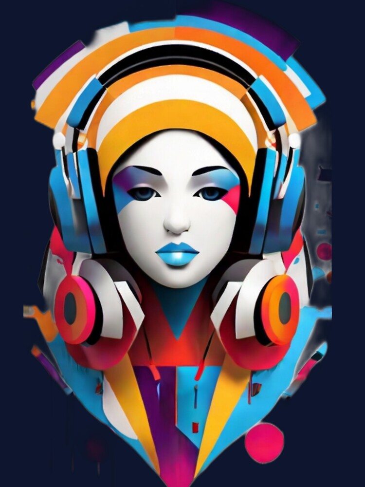 Turntable Wizardry: Mystical DJ Conductor Tee by NEWFASHION90 Hoodie, Sweatshirt | BlankRebels.com (Image 3)