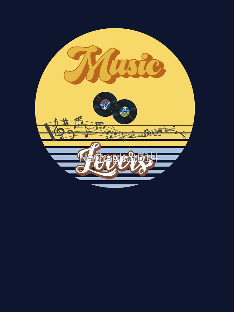 Music Lover by Nathaphat514 T-Shirts, Hoodie, Sweatshirt | BlankRebels.com (Image 3)