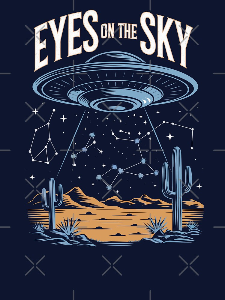 desert ufo vintage by Krasnovaovaova T-Shirts, Hoodie, Sweatshirt | BlankRebels.com (Image 3)