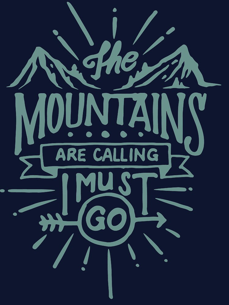 The mountains are calling I must go by della95 T-Shirts, Hoodie, Sweatshirt | BlankRebels.com (Image 3)