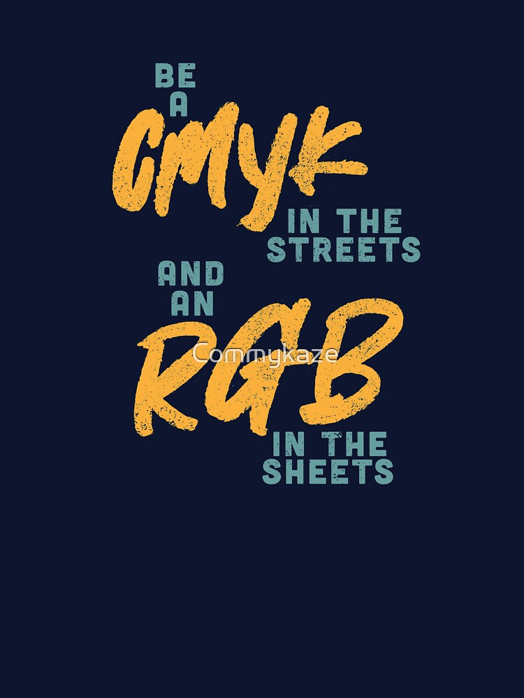 CMYK RGB Color Mode Designer Humor by Comstock Design Co. T-Shirts, Hoodie, Sweatshirt | BlankRebels.com (Image 3)