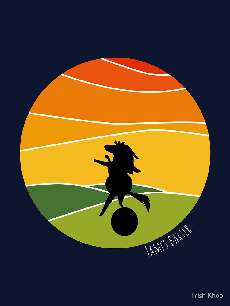 James Baxter Sunset Adventure Time™ by Trish Khoo T-Shirts, Hoodie, Sweatshirt | BlankRebels.com (Image 3)