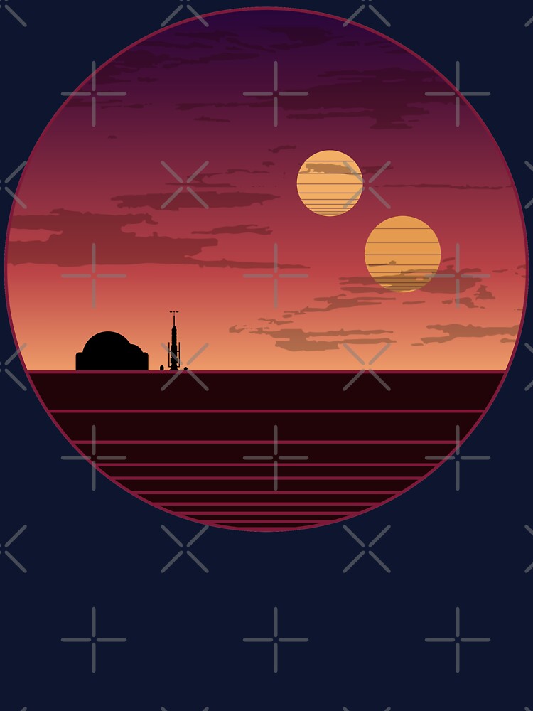 The Binary Sunset by David Dent T-Shirts, Hoodie, Sweatshirt | BlankRebels.com (Image 3)