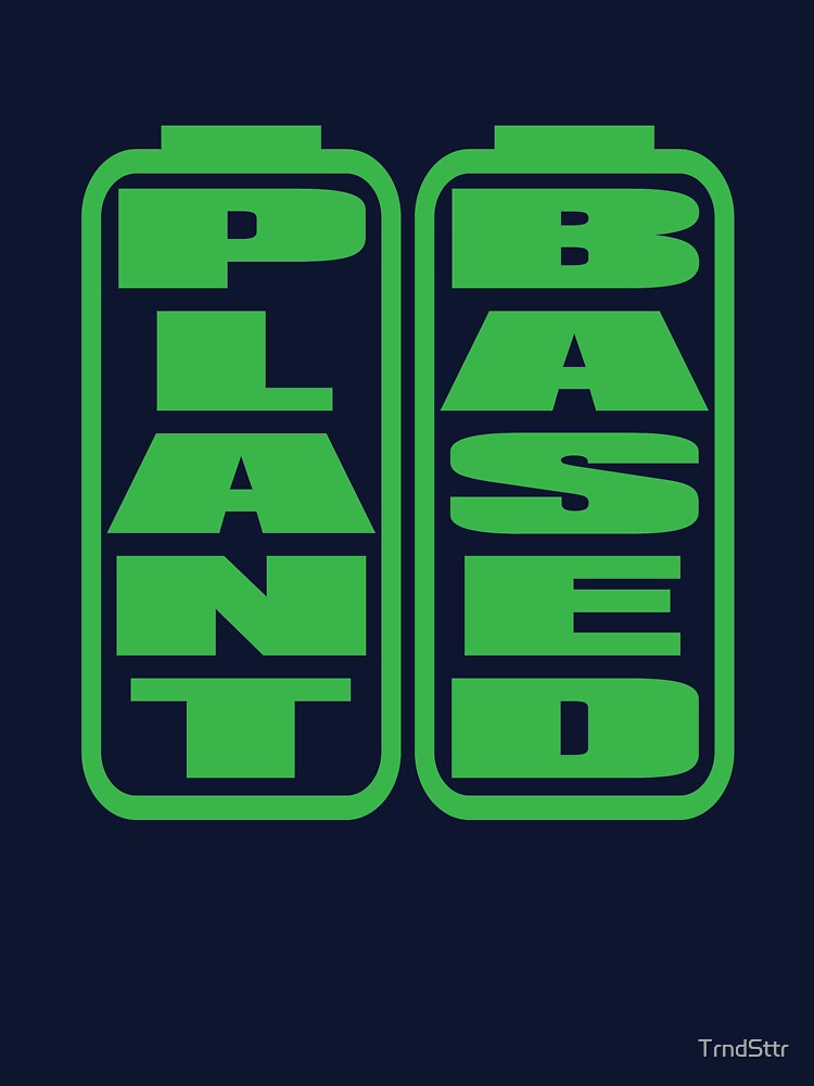 Plant Based Gift - Vegan Powered Shirt by TrndSttr Hoodie, Sweatshirt | BlankRebels.com (Image 3)