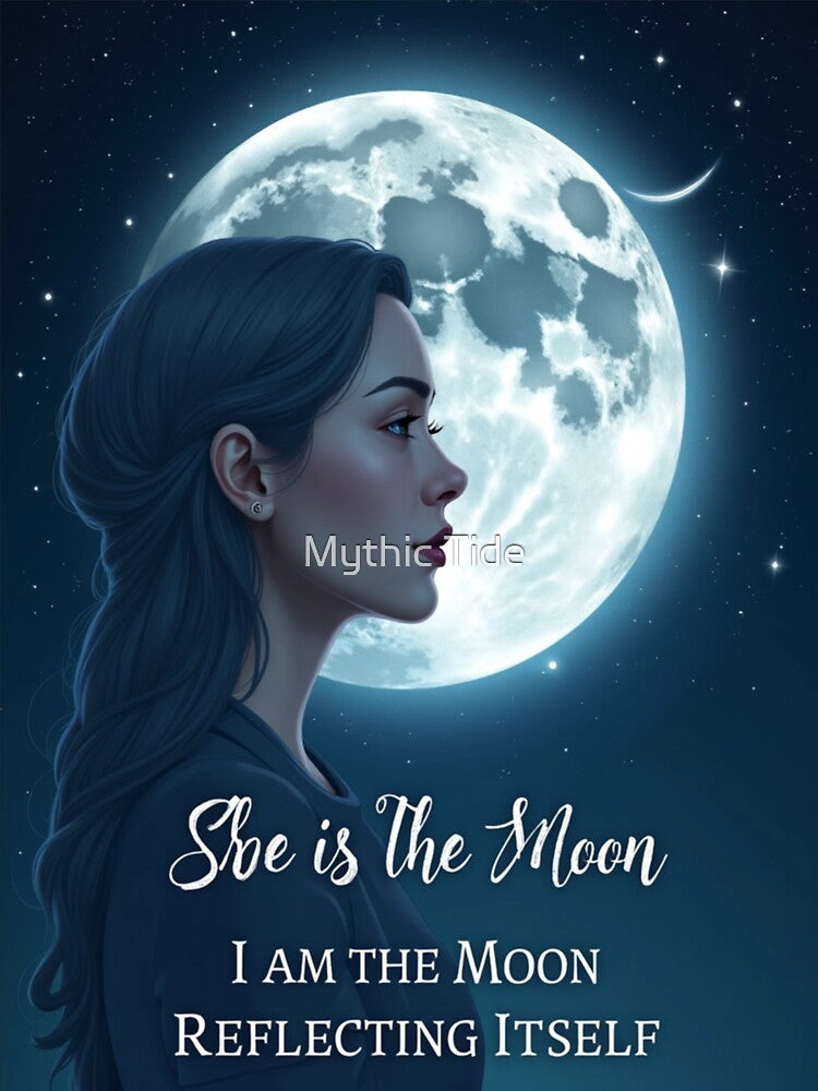 She Is the Moon I Am the Moon Guarding Its Light (Image 3)