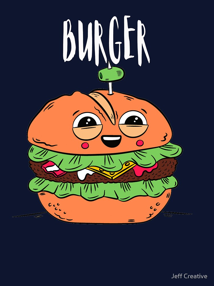 Burger Tshirts by Jeff Creative Hoodie, Sweatshirt | BlankRebels.com (Image 3)