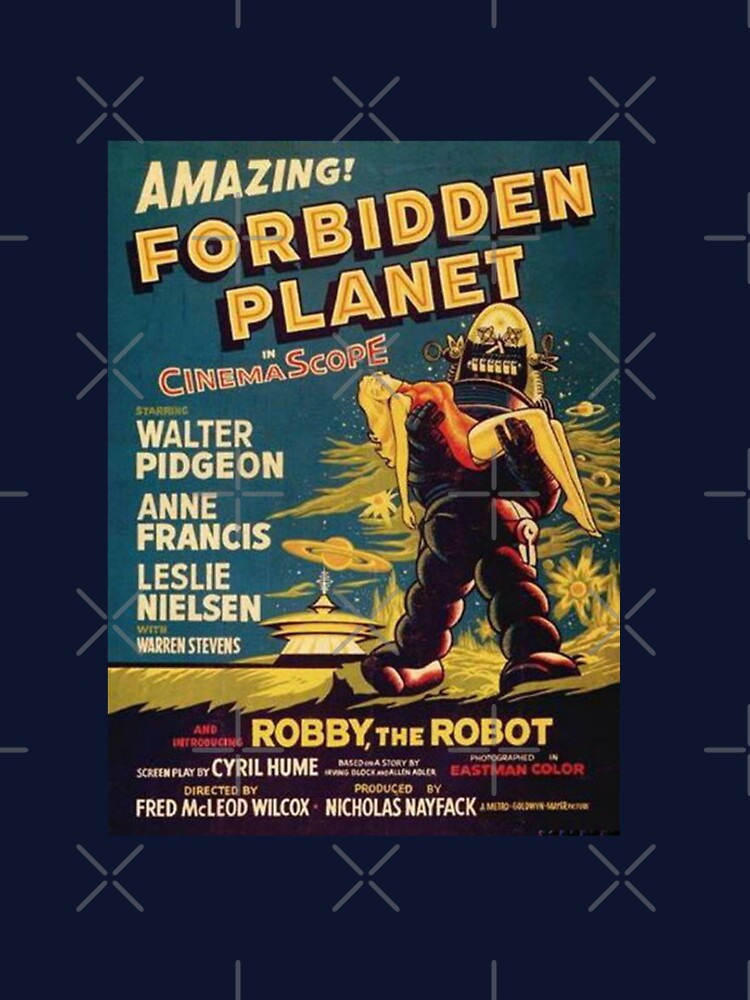 Robbie the Robot Forbidden Planet by Tom Newberry T-Shirts, Hoodie, Sweatshirt | BlankRebels.com (Image 3)