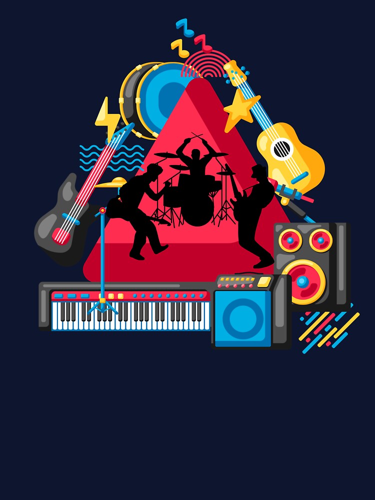 Vibrant  pop music band illustration by Bindu1909 T-Shirts, Hoodie, Sweatshirt | BlankRebels.com (Image 3)