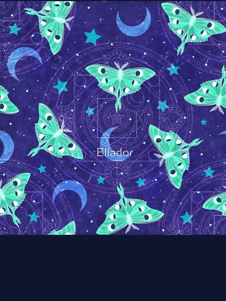 Luna Phase Pattern by Ellador T-Shirts, Hoodie, Sweatshirt | BlankRebels.com (Image 3)
