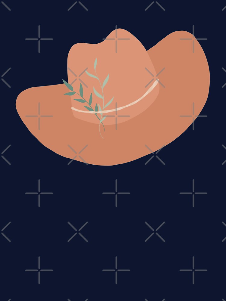 Plant leaf cowgirl hat by itsabbydoodles T-Shirts, Hoodie, Sweatshirt | BlankRebels.com (Image 3)