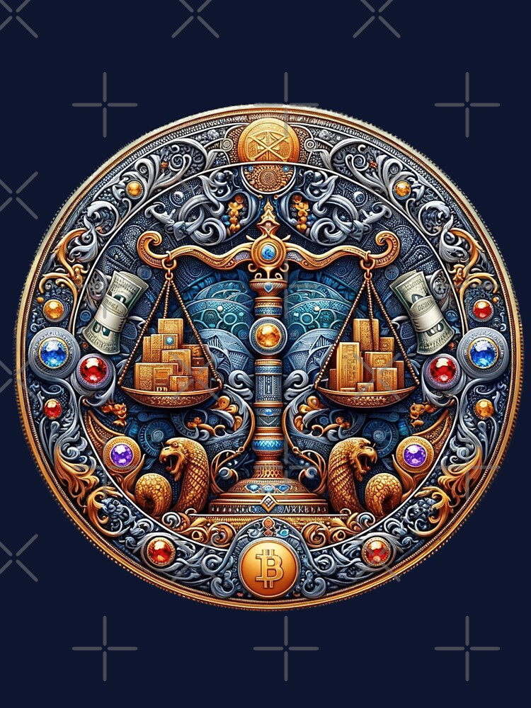 Crypto Ornate Meme Coin with Money Scrolls by Emoji Emblems T-Shirts, Hoodie, Sweatshirt | BlankRebels.com (Image 3)