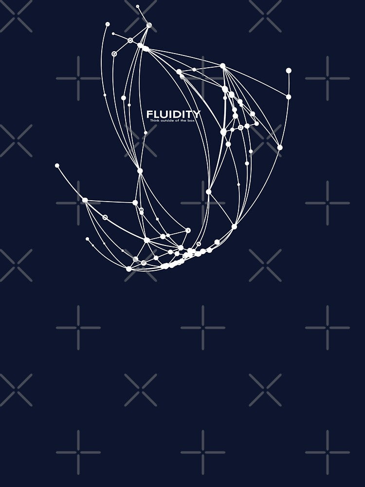 Fluidity-white by Amida-design T-Shirts, Hoodie, Sweatshirt | BlankRebels.com (Image 3)