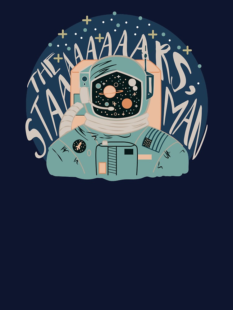 The Staaaars, Man! - TEAL by radi-jay T-Shirts, Hoodie, Sweatshirt | BlankRebels.com (Image 3)