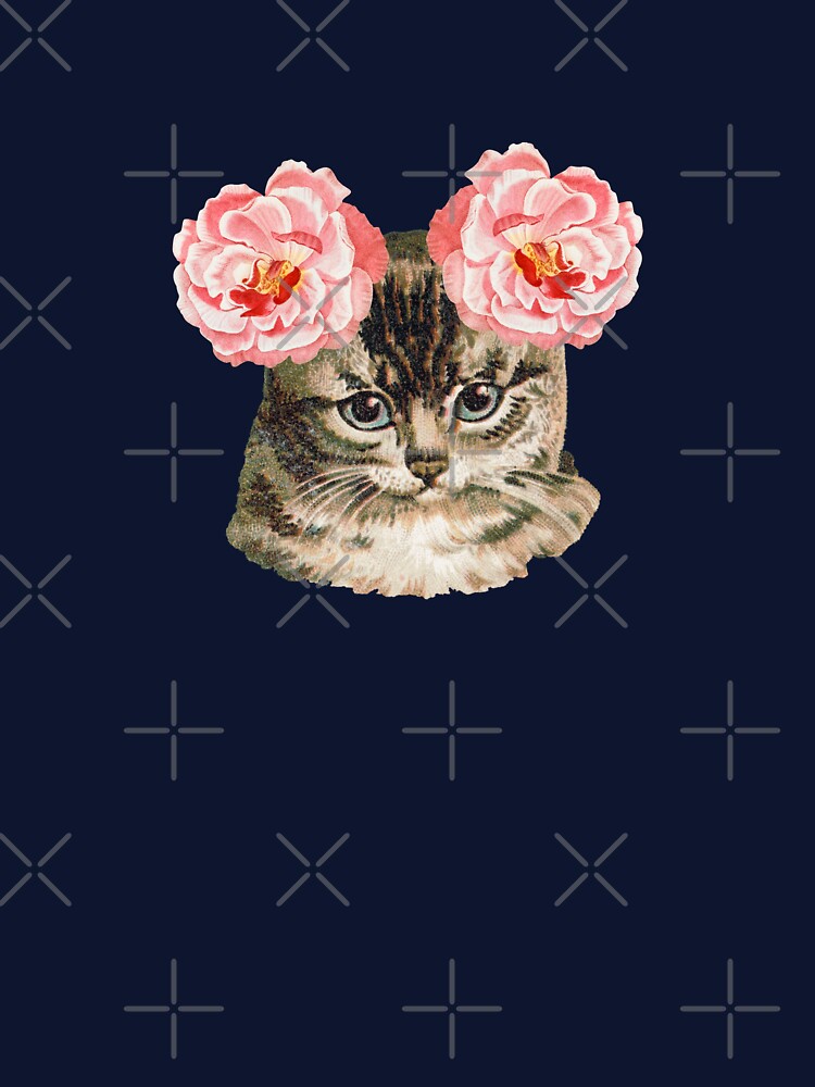 Spring Floral Puss In Bloom by BetterDaze T-Shirts, Hoodie, Sweatshirt | BlankRebels.com (Image 3)