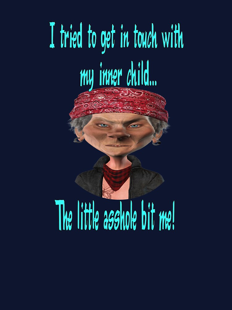 Getting in touch with my inner child by clyde102 T-Shirts, Hoodie, Sweatshirt | BlankRebels.com (Image 3)