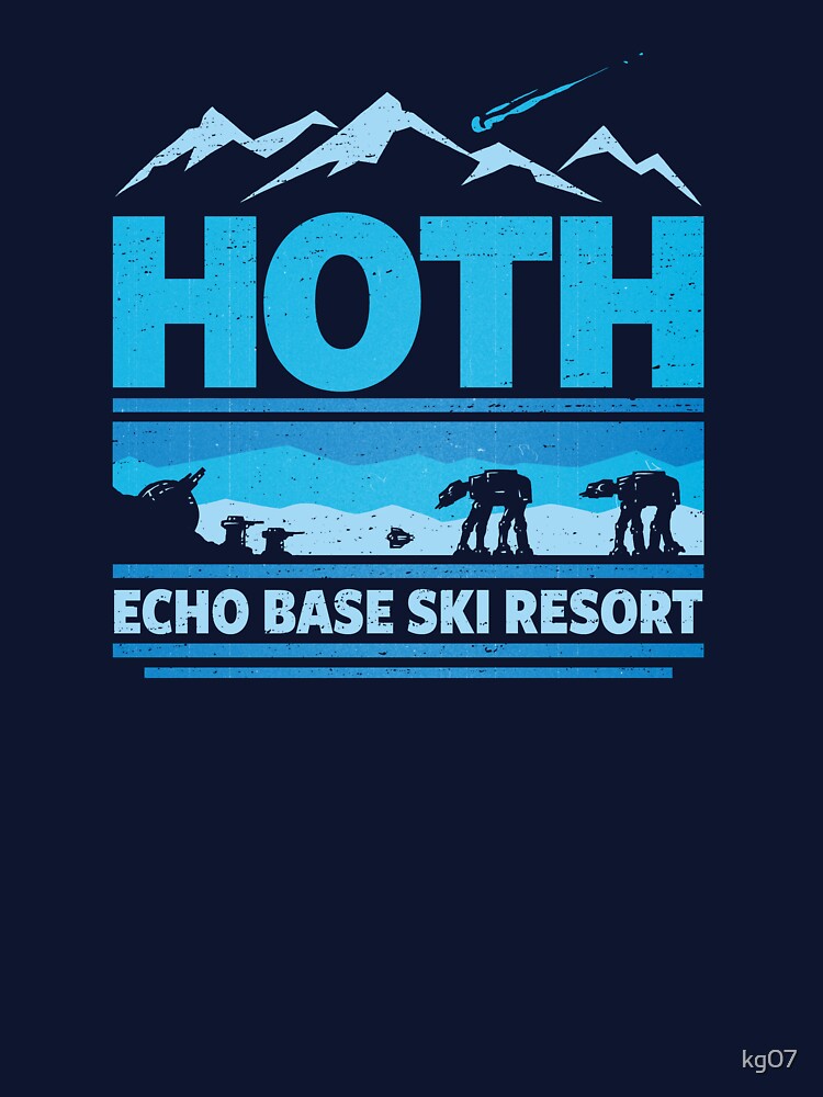 Echo Base Ski Resort by kg07 T-Shirts, Hoodie, Sweatshirt | BlankRebels.com (Image 3)